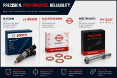 Fuel Injectors, Washers, Bolts &amp; Nozzles