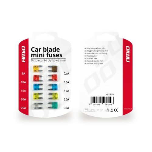 Mini fuse 10pts blister