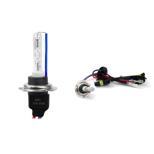 Xenon Bulb Type H7 8000K metal class A AMiO