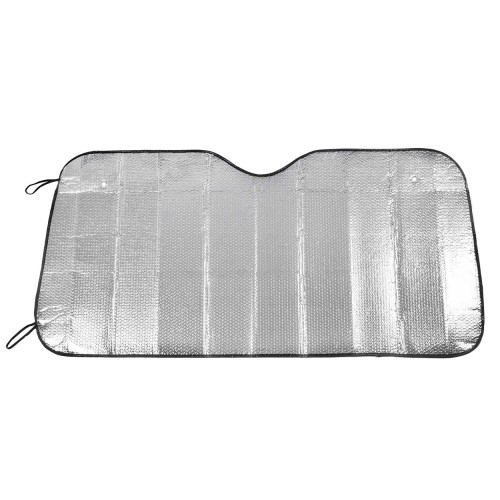 Sun cover - 145x70 cm - silver, PE Bubble