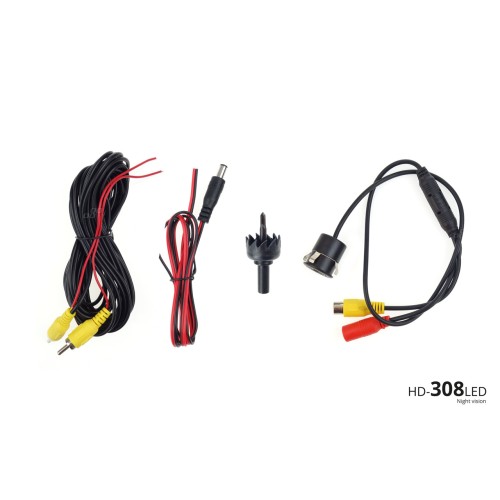 Reverse camera HD-308-LED "Night Vision" 18 mm