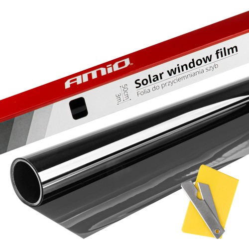 Solar Window Film Black 0,5x3m (30%) AMiO-01651