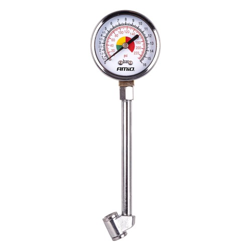 Truck pressure gauge TIR 15 bar PG-15 AMIO-01708