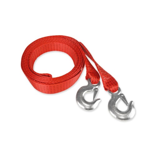 Tow belt 5m 50mm 7,5t hook+hook