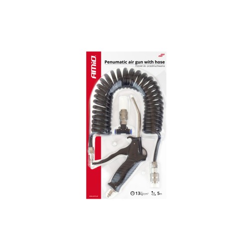 Pneumatic air gun with hose and terminals 13ATM