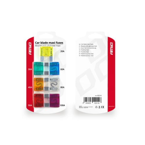 Car blade maxi fuses 7pts