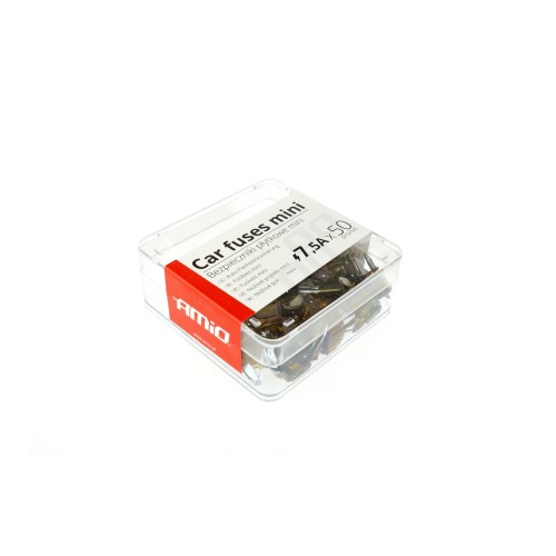 Car blade fuses mini box 50 pcs 7,5A