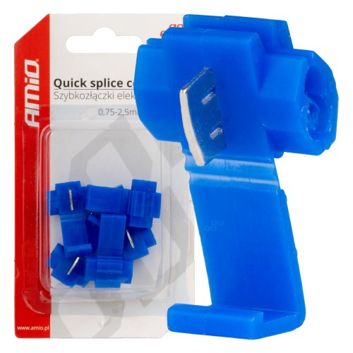 Quick Connect Connector 0,75-2,5mm2 15A 5pcs blister