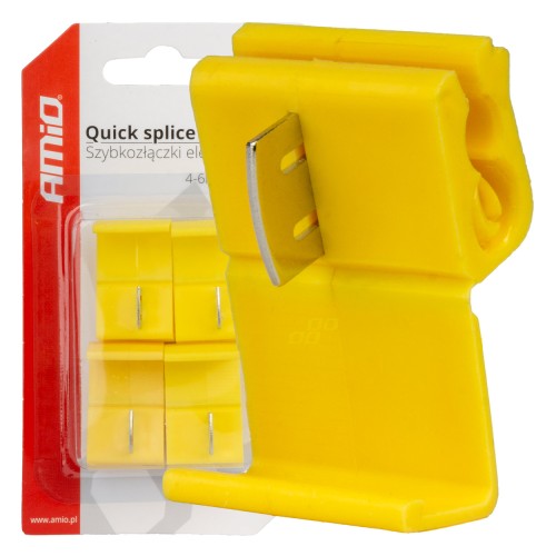 Quick Connect Connector 04-6mm2 24A 4pcs blister