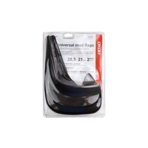 Universal mud flaps 28,5x21cm 2 pcs MF02