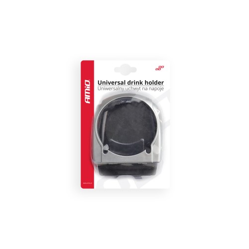 Vent mount universal drink holder silver DH-04