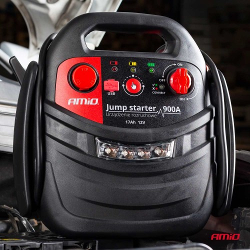 Jump starter 12V 17Ah 900A 4in1 JS01