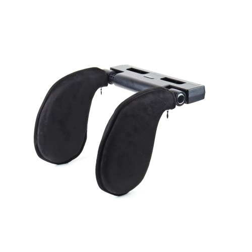 Cloth made black Car sleeping headrest AMiO-02558