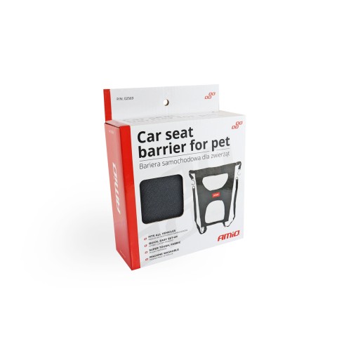 Pet back seat barrier