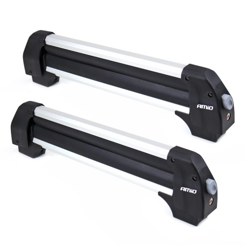 Ski snowboard roof rack short 570mm SSR-01S AMiO-02590