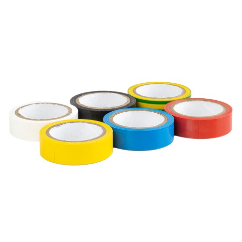 Color tapes set - 6 pcs. 15 mm x 5 m