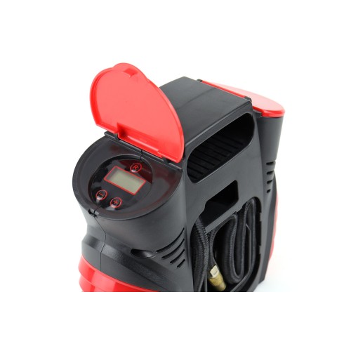 Car Air compressor with digital pressure gauge and LED light 12V ACOMP-16
