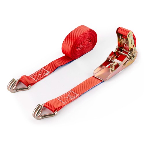 Ratchet tie down 500kg 25mm 6m BELT-08
