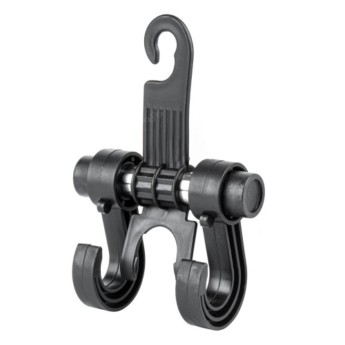 Car headrest hanger hooks