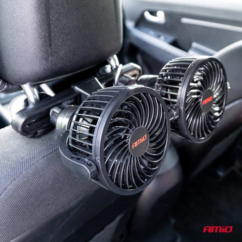 Car fan for headrest 2x4" 12V