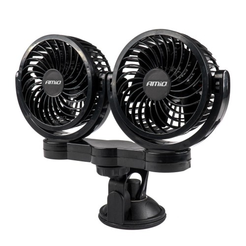 Car fan with suction 2x4" 24V