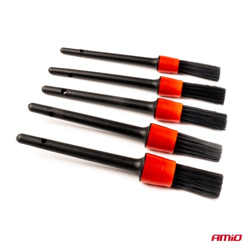 Car detailing, ventilation grille and steel wire brush set 8pcs