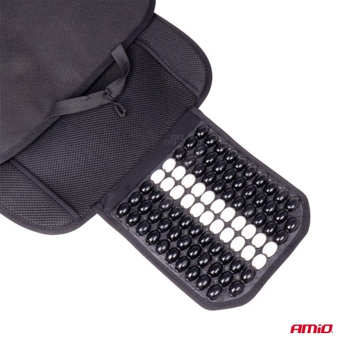 Seat mat with lumbar support and headrest AMIO-03648