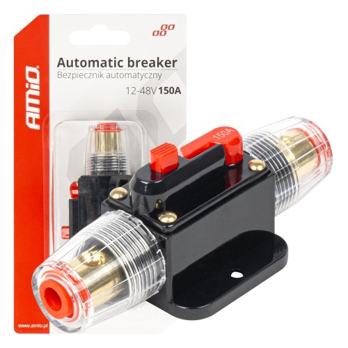 Automatic car fuse, circuit breaker 12-48V 150A AMIO-03823