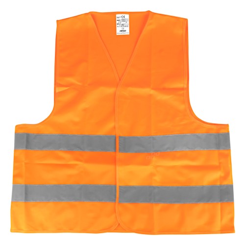 Safety vest orange with certificate XXL AMIO-03985
