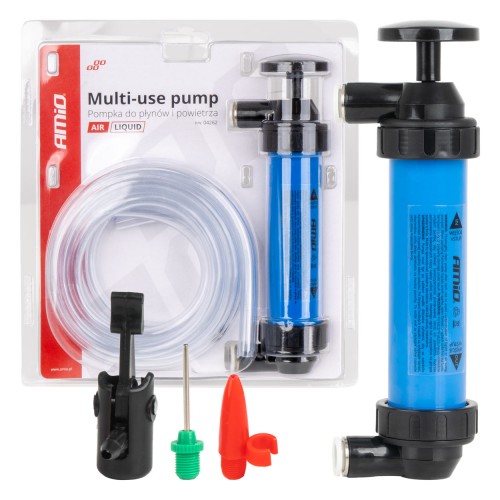 Multi-use transfer pump with quick connector AMIO-04262