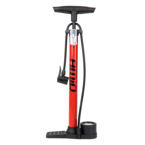 Metal Hand pump with pressure gauge MINI PU08 AMIO-04343