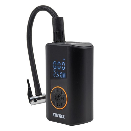 Portable air compressor LED 40W USB-C ACOMP-25 AMIO-04414
