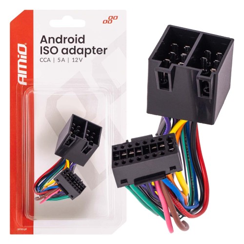Android ISO adapter CCA 5A 12V AMIO-04442