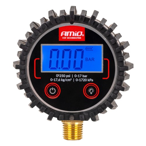 Digital Manometer Rubber 17 bar AMIO-04463