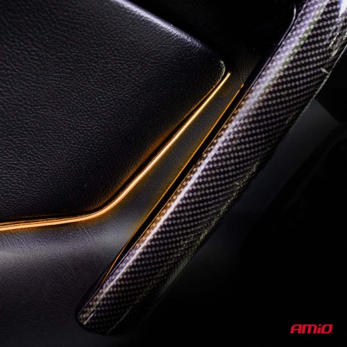 Flexible LED COB side strips orange 2x30cm 12V AMIO-04574
