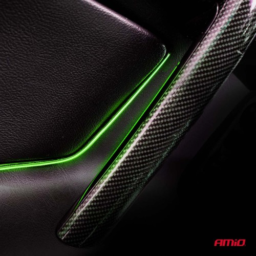 Flexible LED COB side strips green 2x30cm 12V AMIO-04577
