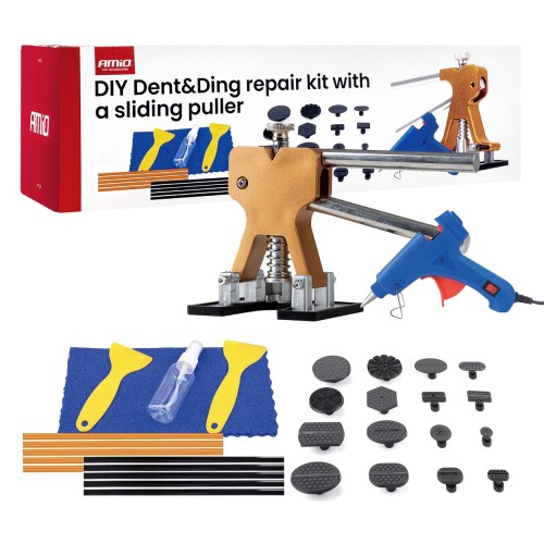 DIY Dent&Ding repair kit witha sliding puller PDR AMIO-04599