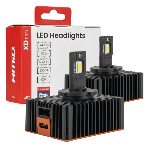 LED Headlights XD PRO D5S FULL CANBUS AMIO-04683
