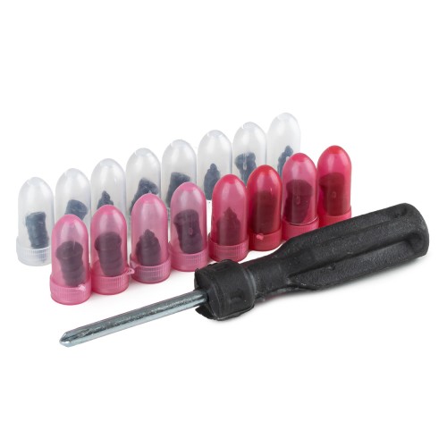 Tire repair nails with screwdriver AMIO-04694