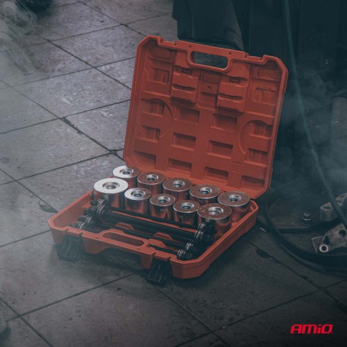 Bushing and bearing removal tool kit 27 elements AMIO-04773
