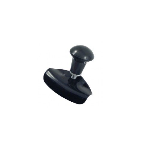 Steering wheel spinner knob, straight, black