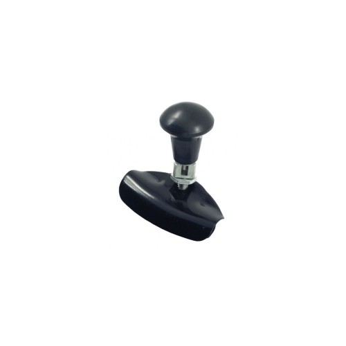 Steering wheel spinner knob, folding, black