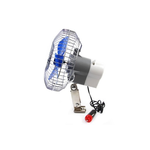 Car Fan Metal with Screw mount + clip CFAN-15 +12V