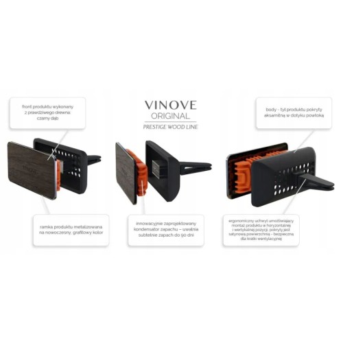 Car air freshener VINOVE CLASSIC LEATHER LINE ROME