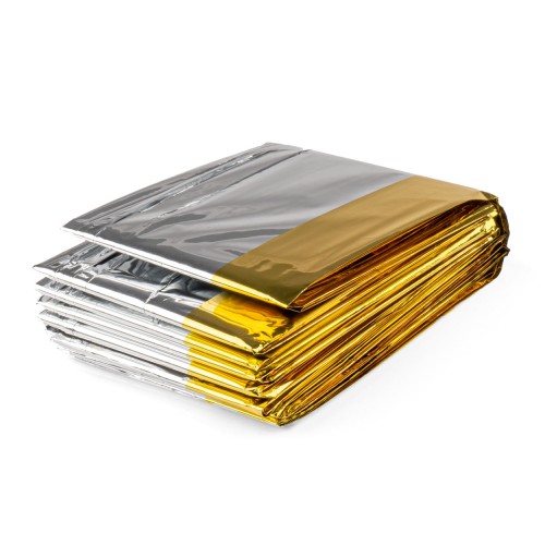 Thermal rescue blanket, thermal foil, 160x210 cm