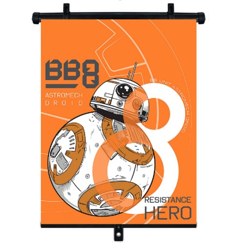 Roller sunshade 1 pc. 36*45 cm. Star Wars