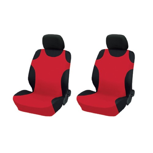 Seat covers "Shirts" - red, 2 pcs.