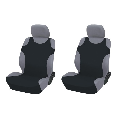 Seat covers "Shirts" - black, 2 pcs.