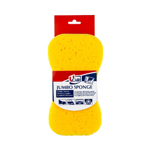 Jumbo Sponge for car wash  DOUBLE 22 x 11 x 6 cm