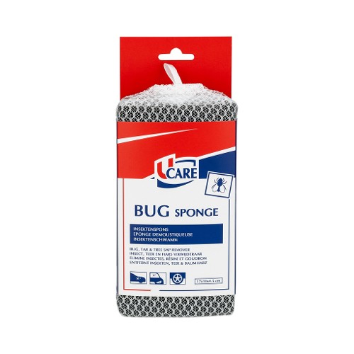 Microfiber bug & tar sponge